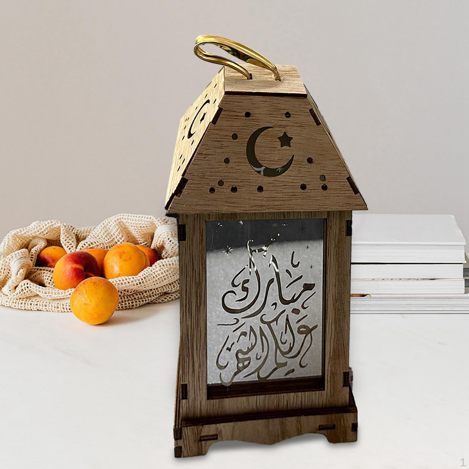 Eid Ramadan , Wood ,Battery Operated ,Decorative Table Lamp for garden and home indoor Lighting A
Eid Ramadan , Wood ,Battery Operated ,Decorative Table Lamp for garden and home indoor Lighting A