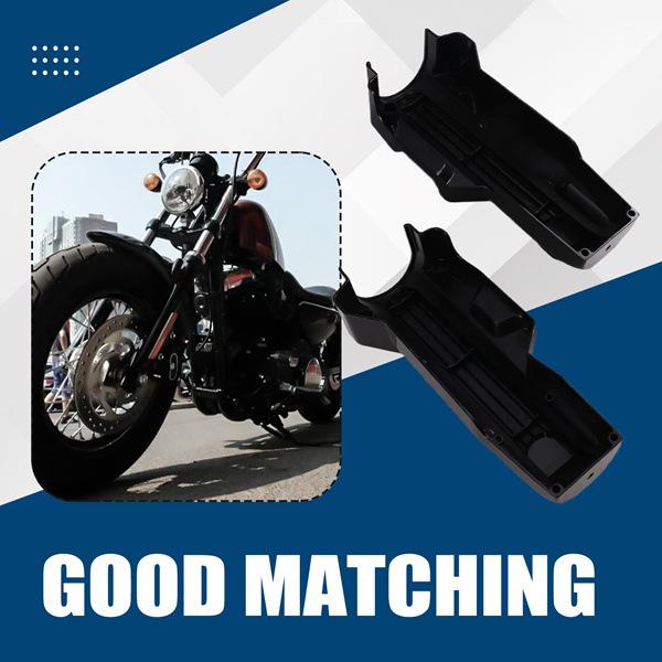 Motorcycle Front Fork Shock Absorber Cover, Black ABS, Compatible with Various Models. None
Motorcycle Front Fork Shock Absorber Cover, Black ABS, Compatible with Various Models. None
