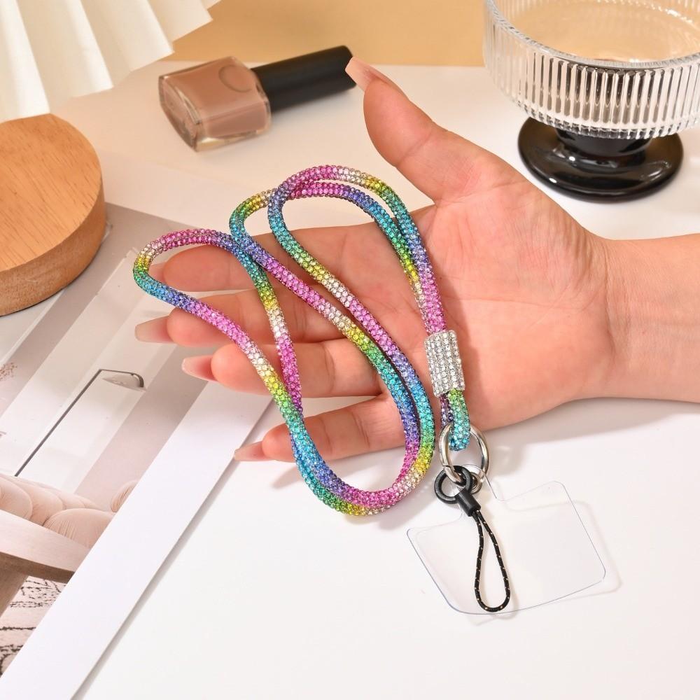 Luxury Crystal Rhinestone Phone Lanyard Bright Bling Bling Phone Wrist Rope Hanging Cord Phone Accessories
Luxury Crystal Rhinestone Phone Lanyard Bright Bling Bling Phone Wrist Rope Hanging Cord Phone Accessories