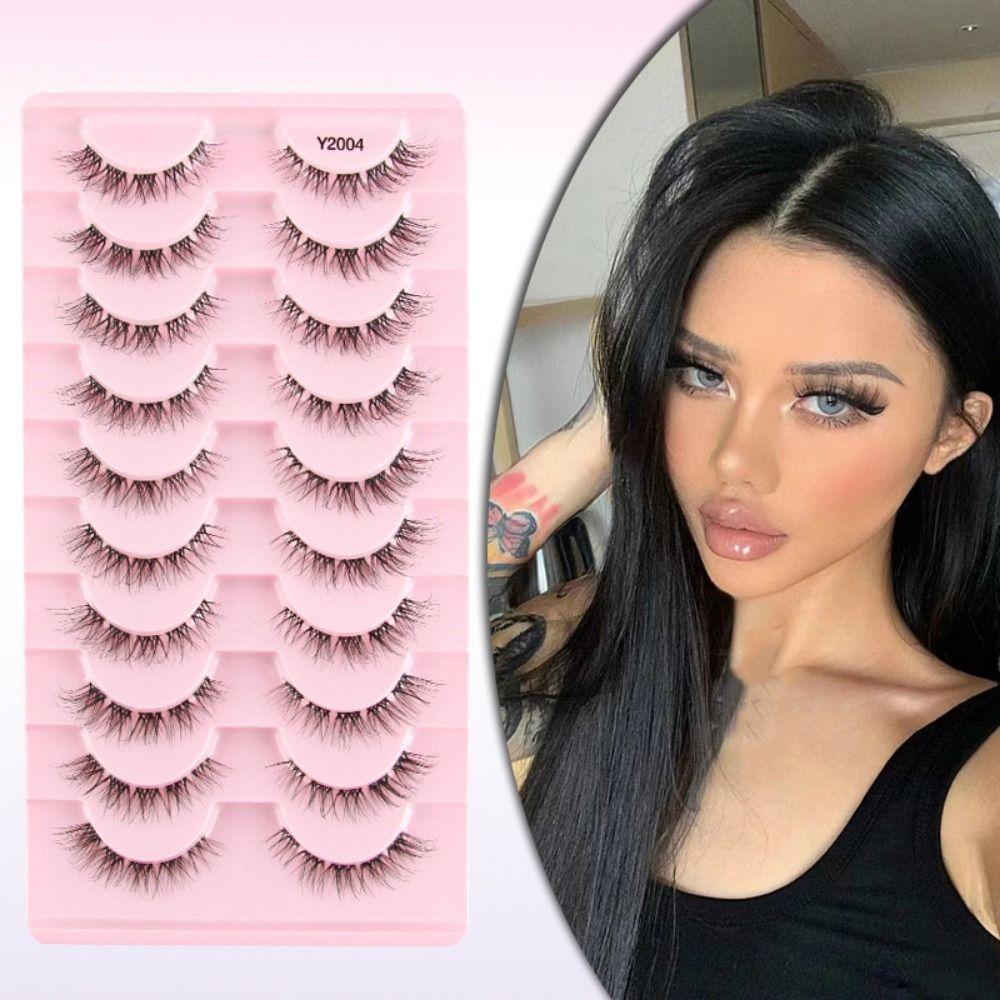 Curled Simulation Eye Eyelashes Eye Elongated 3D Eye Lashes Daily Party and Holiday Stage Style 2
Curled Simulation Eye Eyelashes Eye Elongated 3D Eye Lashes Daily Party and Holiday Stage Style 2