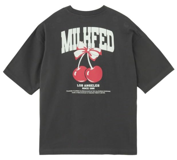 Milkfed Casual Cherry and Ribbon Wide Shorts Tee in Charcoal Women s
Milkfed Casual Cherry and Ribbon Wide Shorts Tee in Charcoal Women s