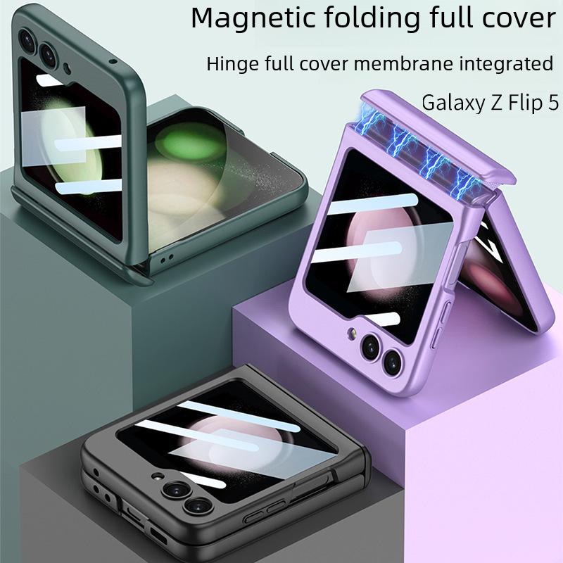 Магнітний чохол та захисний екран для Samsung Z Flip6 із захистом від падіння – підходить для Z Flip5/4/3 Z flip7
Магнітний чохол та захисний екран для Samsung Z Flip6 із захистом від падіння – підходить для Z Flip5/4/3 Z flip7