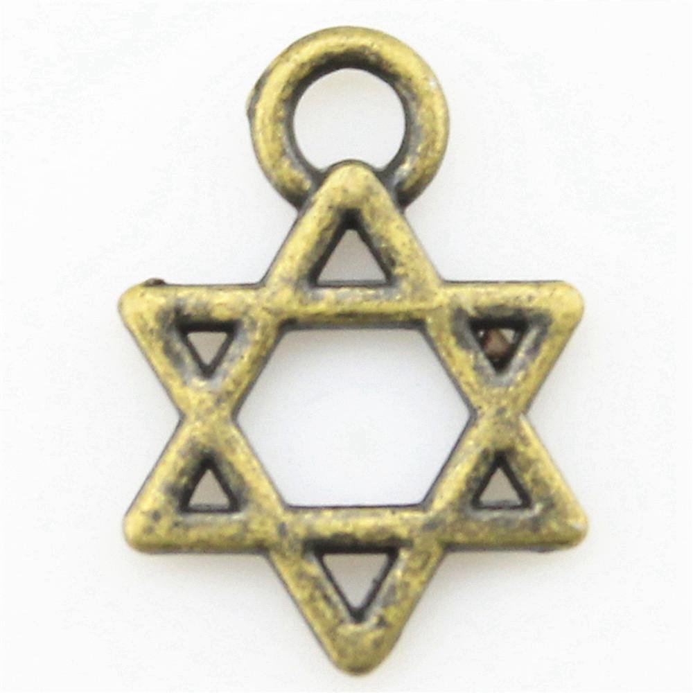 Star Of David Charms Multi Color Alloy Pendants For Religious Jewelry Making A03-20pcs-13x10mm
Star Of David Charms Multi Color Alloy Pendants For Religious Jewelry Making A03-20pcs-13x10mm