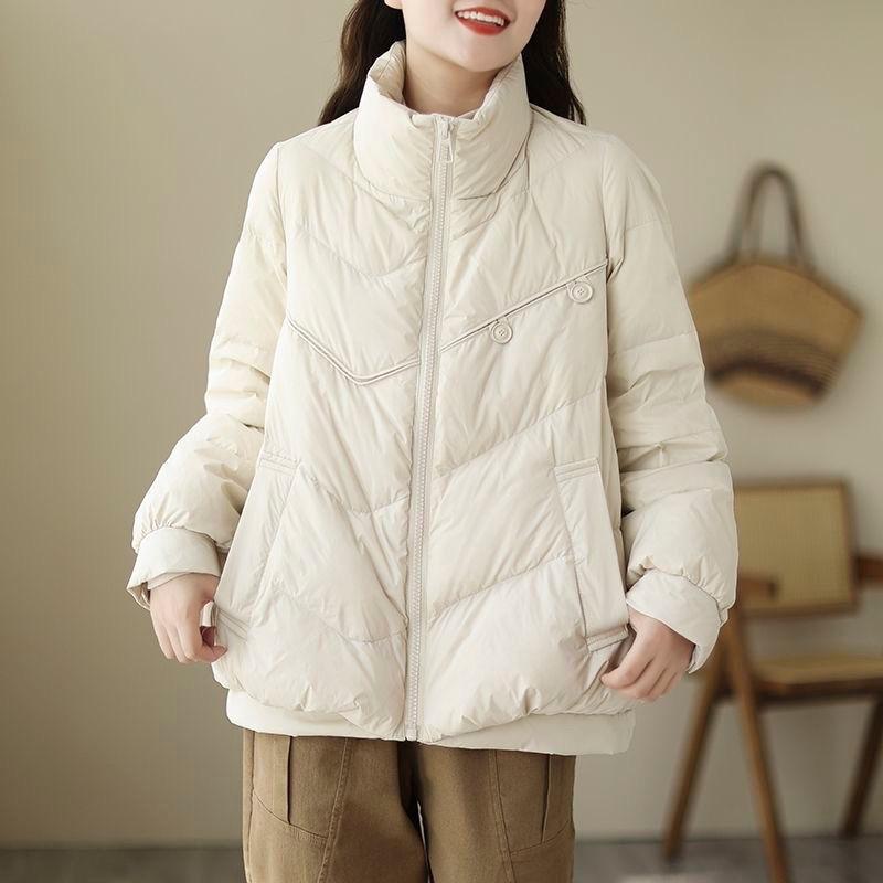 Литературно-художественная маленькая куртка-пуховик женская короткая зимняя новая ретро свободная конструкция чувство белая утиная пуховая теплая куртка прилив M
Литературно-художественная маленькая куртка-пуховик женская короткая зимняя новая ретро свободная конструкция чувство белая утиная пуховая теплая куртка прилив M