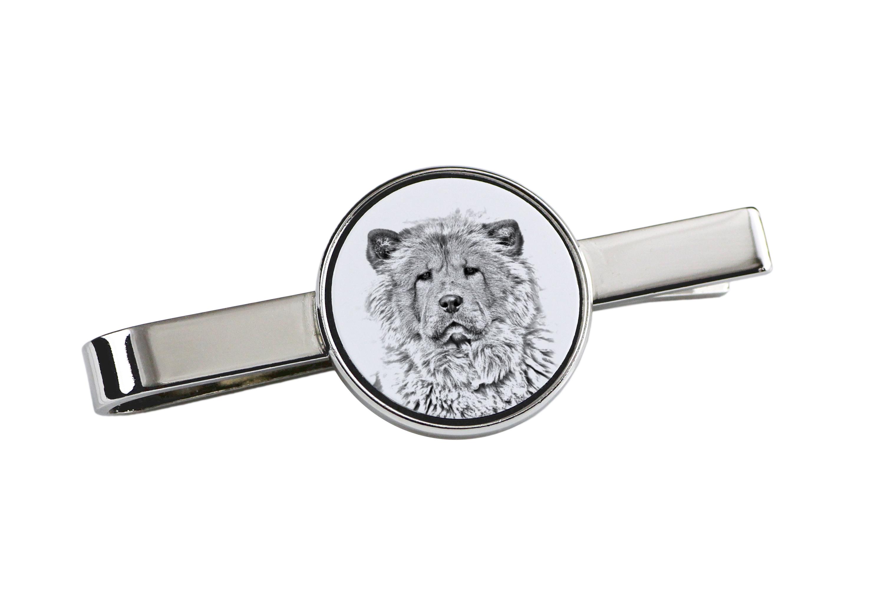 Chow Chow - tie clip with a dog, personalized tie clip, a unique gift for a man from the Art-Dog brand срібний
Chow Chow - tie clip with a dog, personalized tie clip, a unique gift for a man from the Art-Dog brand срібний