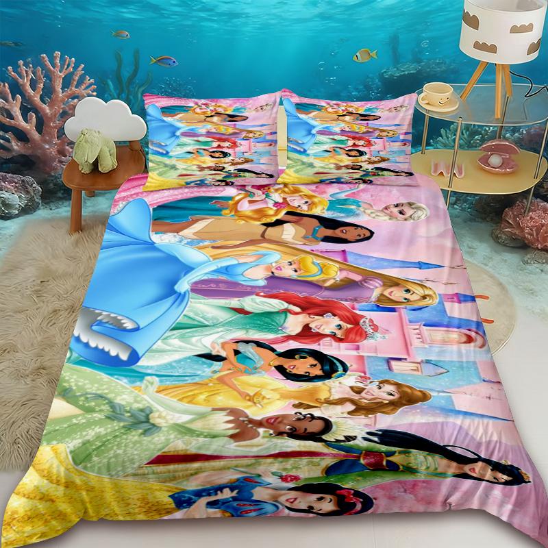 Children Princess Series Duvet Cover Mermaid Princess Fairy Tale Cartoon Bedding Set Skin-friendly and Soft Bedroom Decor Gifts 135x200cm
Children Princess Series Duvet Cover Mermaid Princess Fairy Tale Cartoon Bedding Set Skin-friendly and Soft Bedroom Decor Gifts 135x200cm