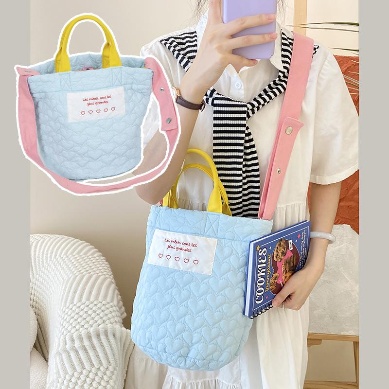 Korean Versi Sweet Bento Bag Fashiable Large Capacity Purple Handbag Crossbody Bag Mommy Bag синій
Korean Versi Sweet Bento Bag Fashiable Large Capacity Purple Handbag Crossbody Bag Mommy Bag синій