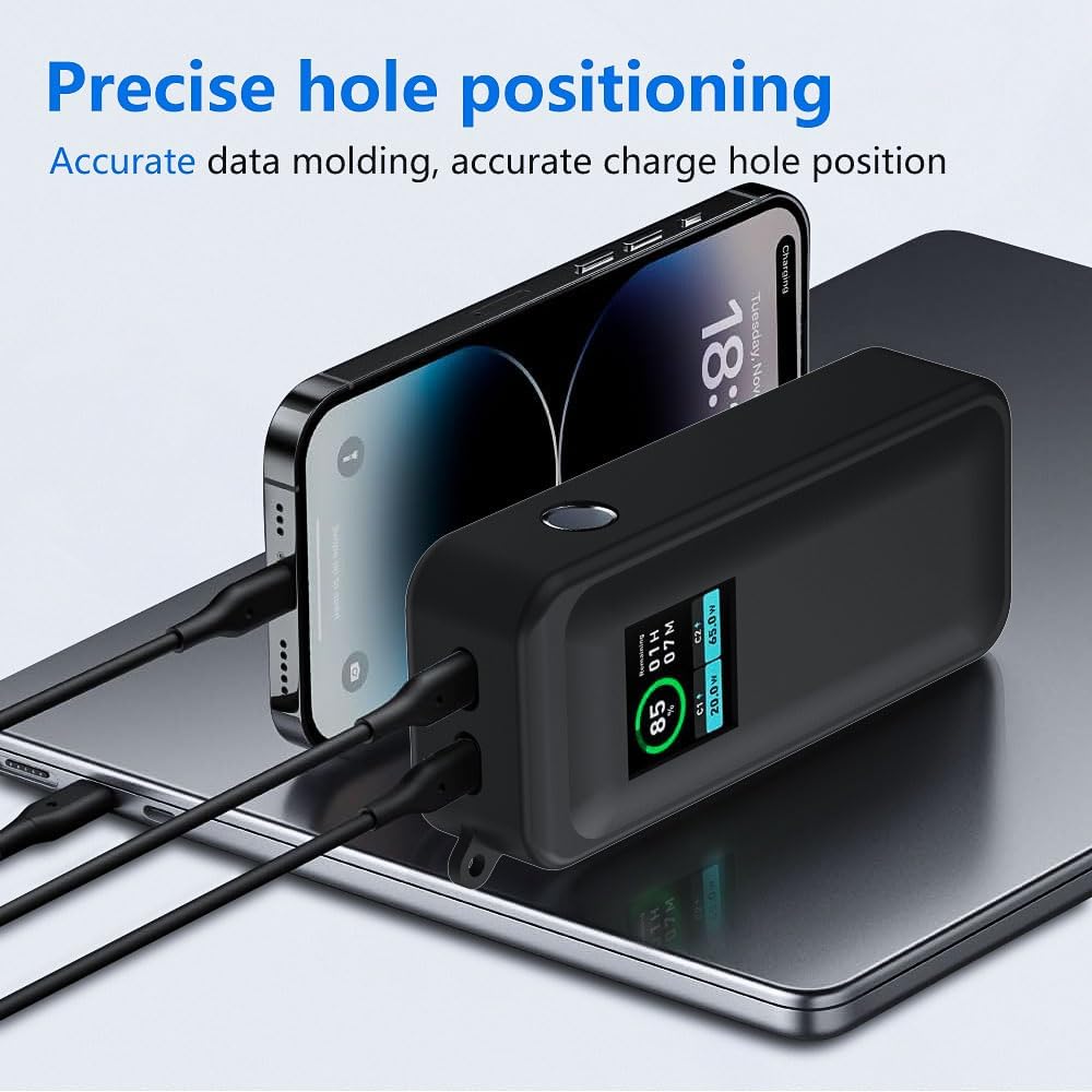 Мягкий силиконовый чехол для Anker Prime Power Bank 12000 мАч 2-портовое портативное зарядное устройство с выходной мощностью 130 Вт (Только случай)-черный
Мягкий силиконовый чехол для Anker Prime Power Bank 12000 мАч 2-портовое портативное зарядное устройство с выходной мощностью 130 Вт (Только случай)-черный