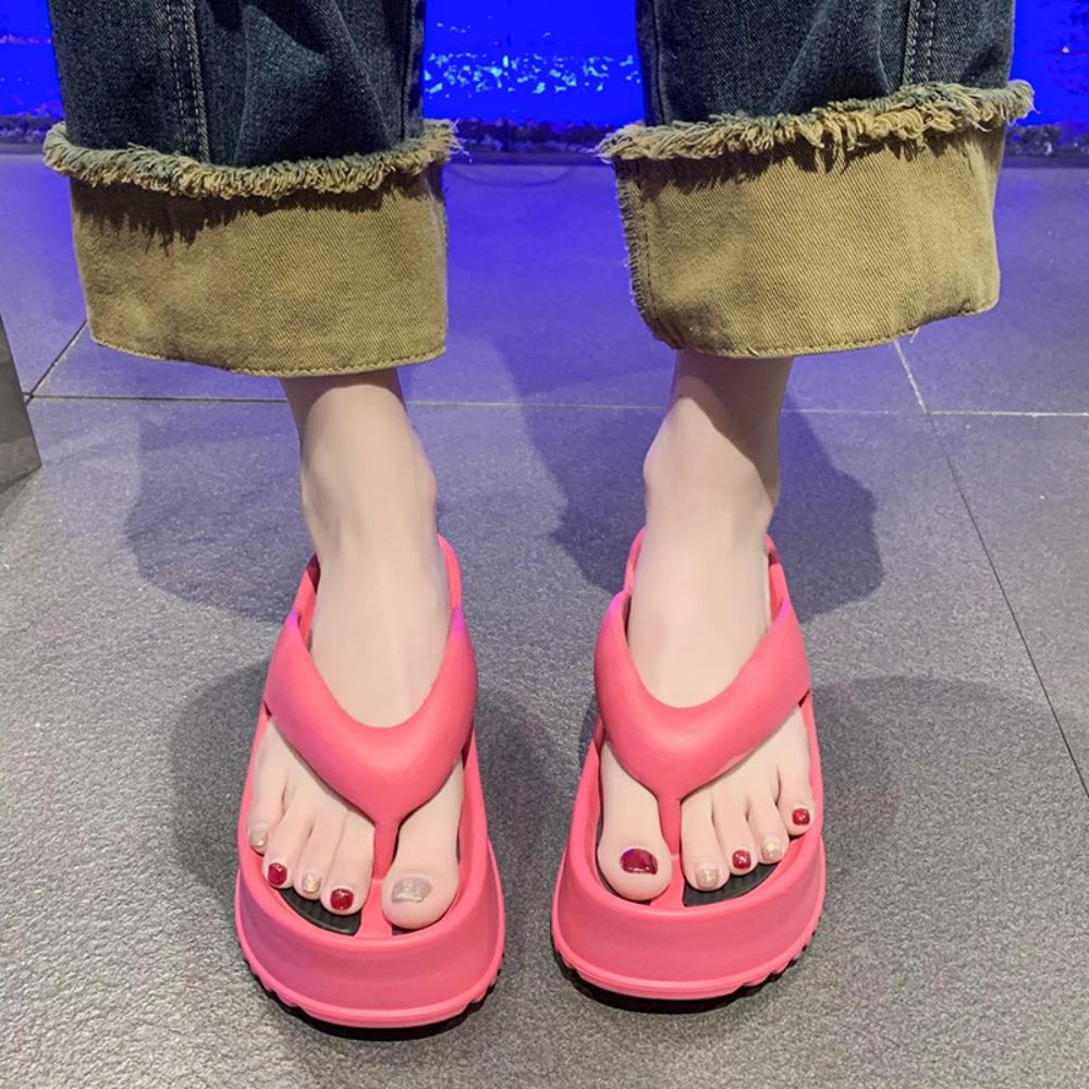 Summer Women s Flip Flops Comfortable Non Slip EVA Thick Sole Sandals 2024 New Fashionable Outdoor Soft Sole Slippers Women
Summer Women s Flip Flops Comfortable Non Slip EVA Thick Sole Sandals 2024 New Fashionable Outdoor Soft Sole Slippers Women