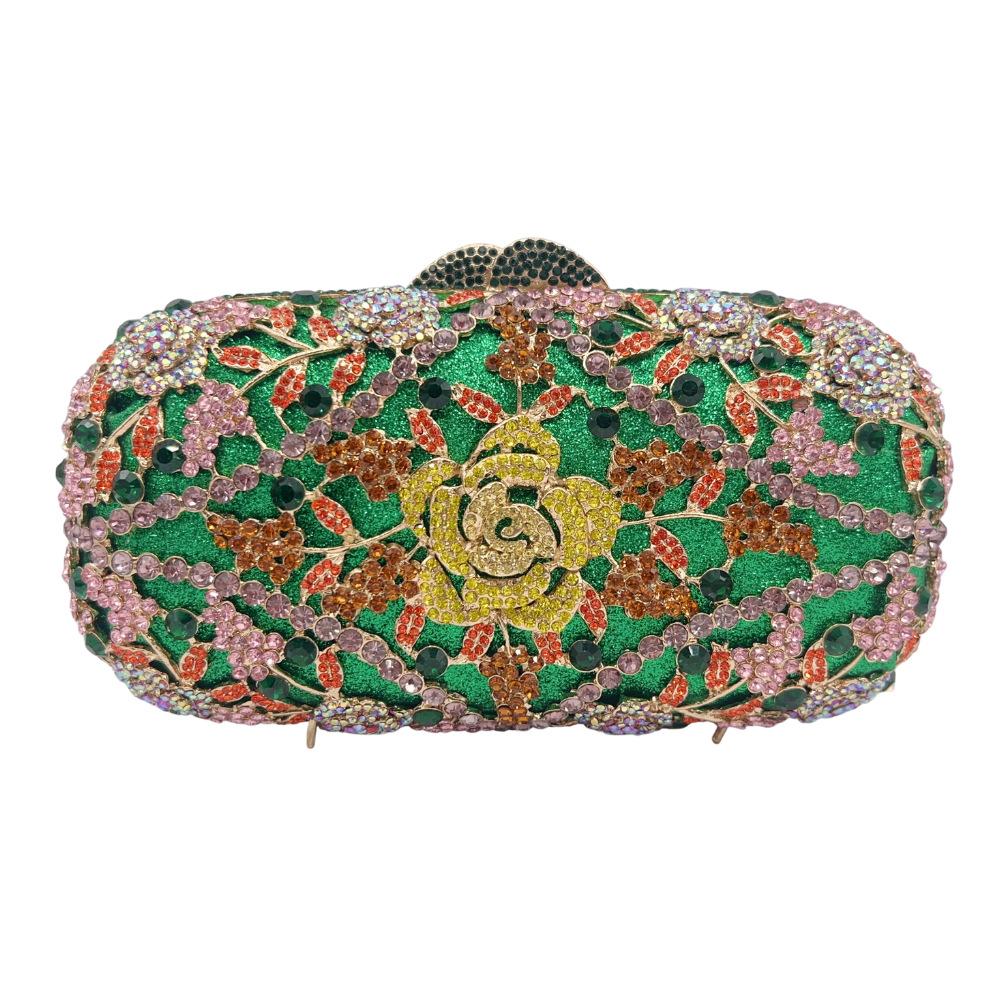 WHTUOHENG Women s Crystal Green Diamond Flower Evening Clutch Handbag Rhinestone Minaudiere Party Cocktail Dinner Bag Clutches 20.5cmX10.2cmX6cm
WHTUOHENG Women s Crystal Green Diamond Flower Evening Clutch Handbag Rhinestone Minaudiere Party Cocktail Dinner Bag Clutches 20.5cmX10.2cmX6cm