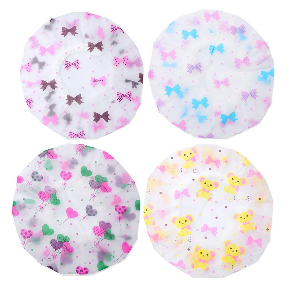 4PCS Hot New Salon Hairdressing Reusable Waterproof Shower Cap Hair Cover Spa Bathing Bath Hat
4PCS Hot New Salon Hairdressing Reusable Waterproof Shower Cap Hair Cover Spa Bathing Bath Hat