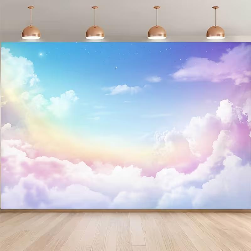 2D Magical Pastel Rainbow Backdrop Cloudy Sky Portrait Studio Background 47.2x31.5inch/120*80cm
2D Magical Pastel Rainbow Backdrop Cloudy Sky Portrait Studio Background 47.2x31.5inch/120*80cm