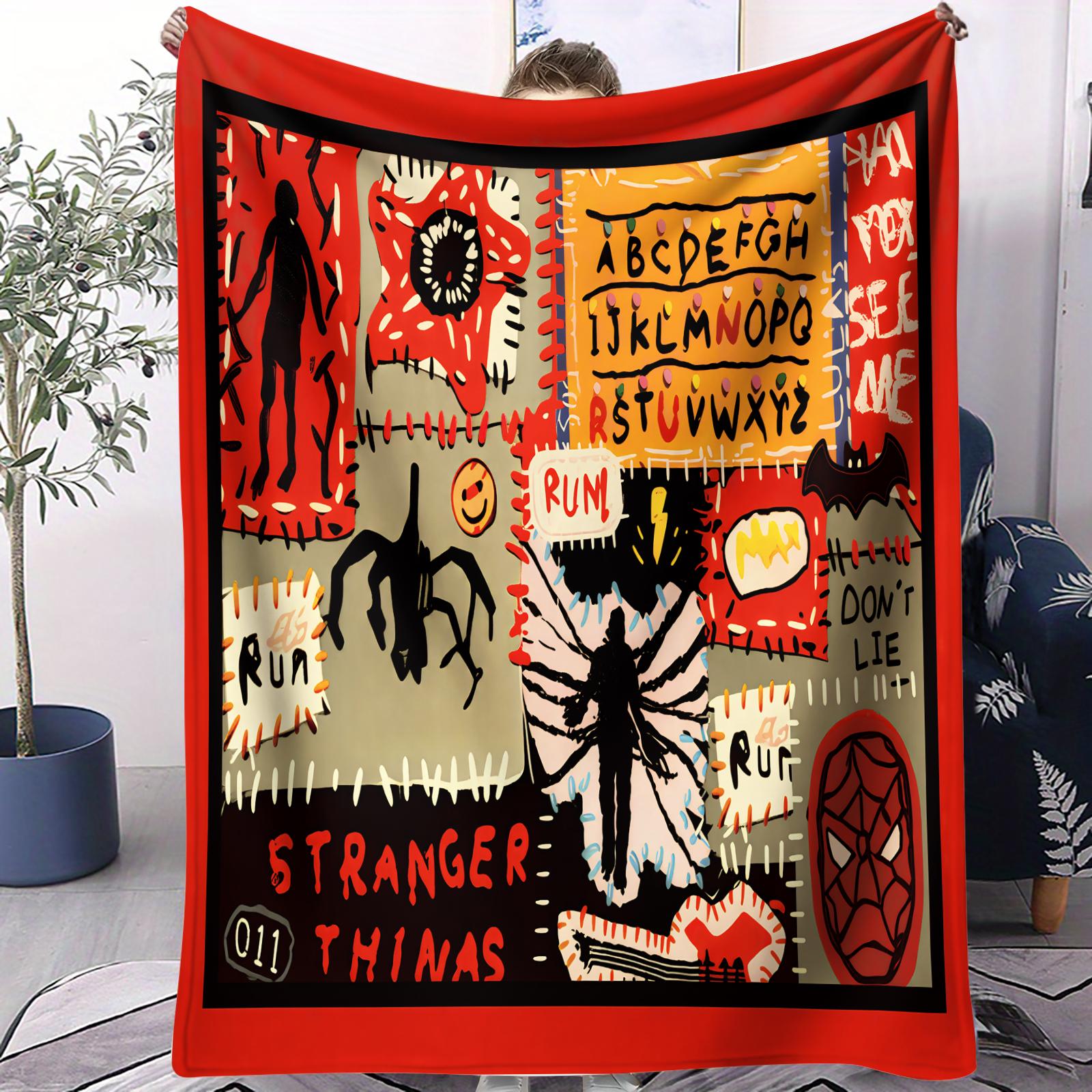 Anime Horror Themed Printed Cartoon Art Blanket Small Cover Blanket Soft Comfortable Suitable For Bedrooms Sofas Camping Napping 70x100cm
Anime Horror Themed Printed Cartoon Art Blanket Small Cover Blanket Soft Comfortable Suitable For Bedrooms Sofas Camping Napping 70x100cm