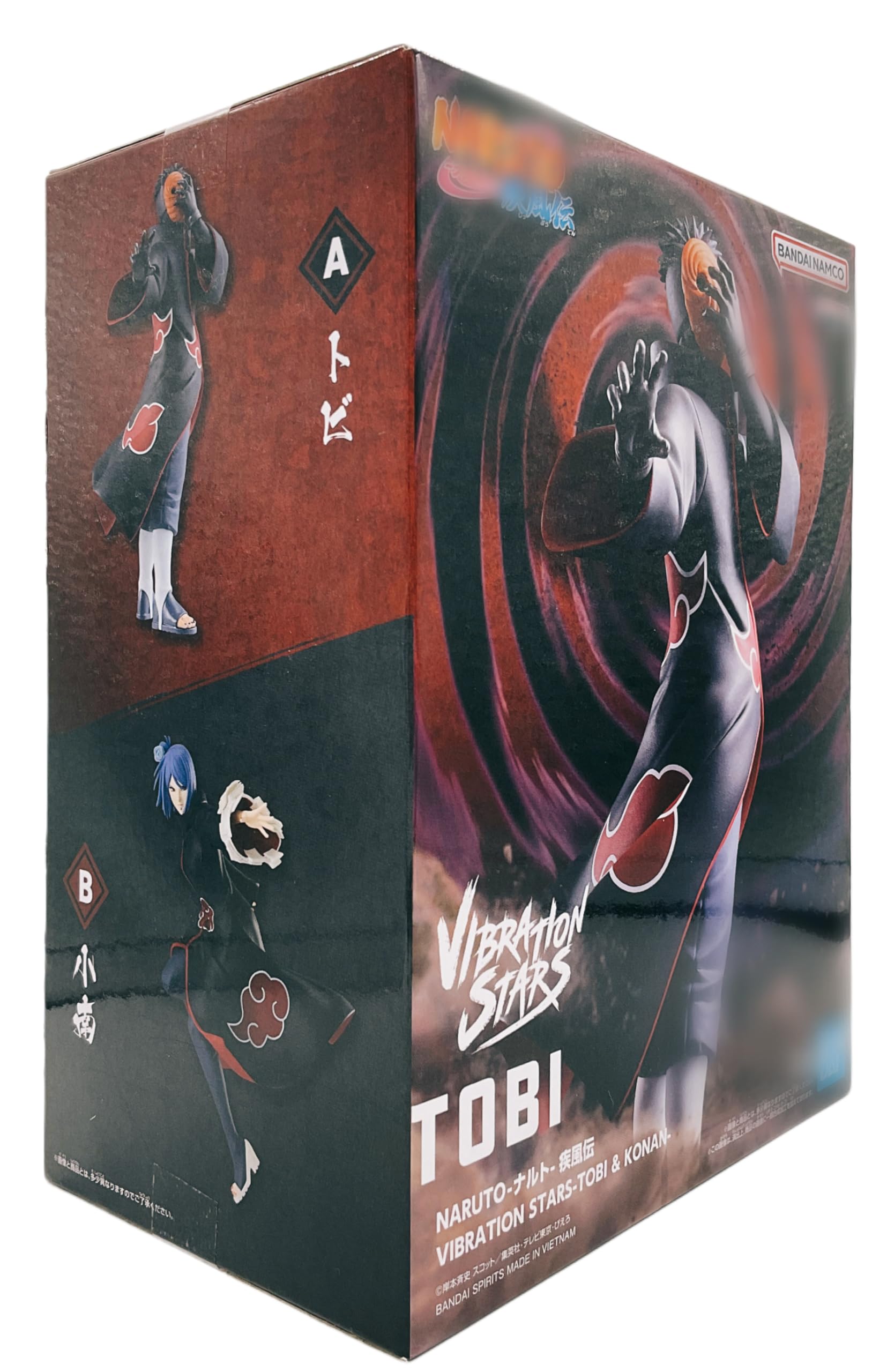 VIBRATION STARS -TOBI & KONAN- A Tobi Figure
VIBRATION STARS -TOBI & KONAN- A Tobi Figure