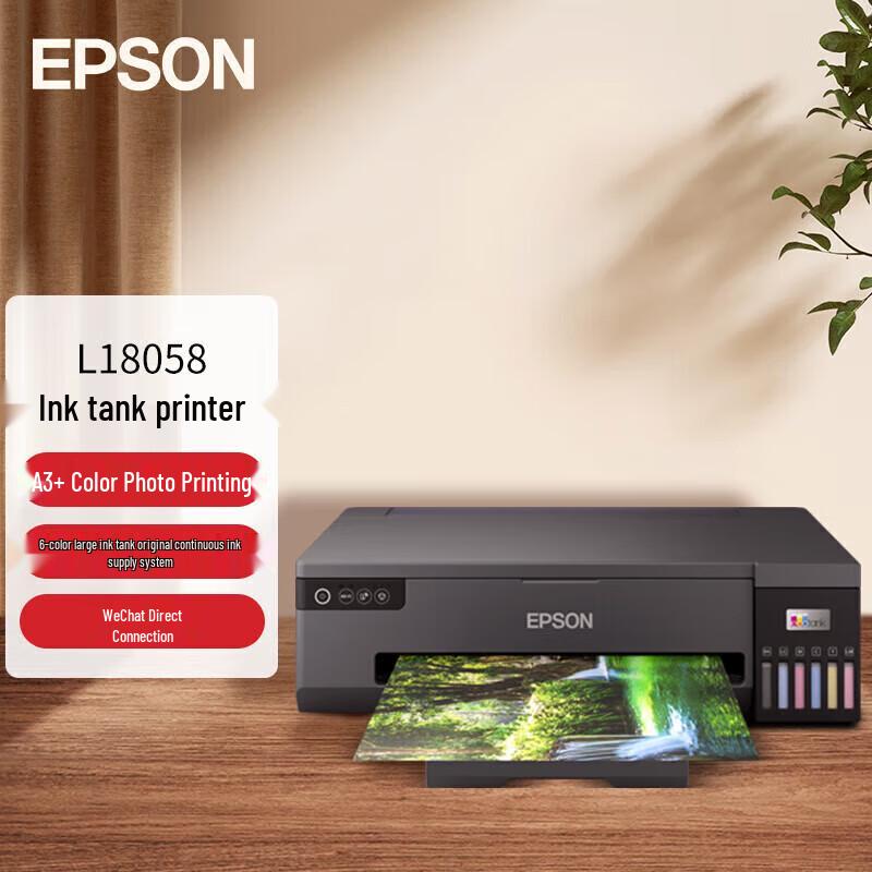 Epson L18058 A3+ Бездротовий 6-колірний фотопринтер з резервуарами для чорнила
Epson L18058 A3+ Бездротовий 6-колірний фотопринтер з резервуарами для чорнила