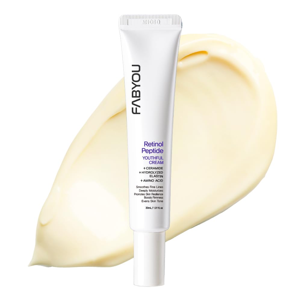 FABYOU Retinol Peptide Youthful с ретинолом и улучшением текстуры для чувствительной кожи, церамиды, масло ши и корейская косметика, крем, 30 мл, пептид,
FABYOU Retinol Peptide Youthful с ретинолом и улучшением текстуры для чувствительной кожи, церамиды, масло ши и корейская косметика, крем, 30 мл, пептид,