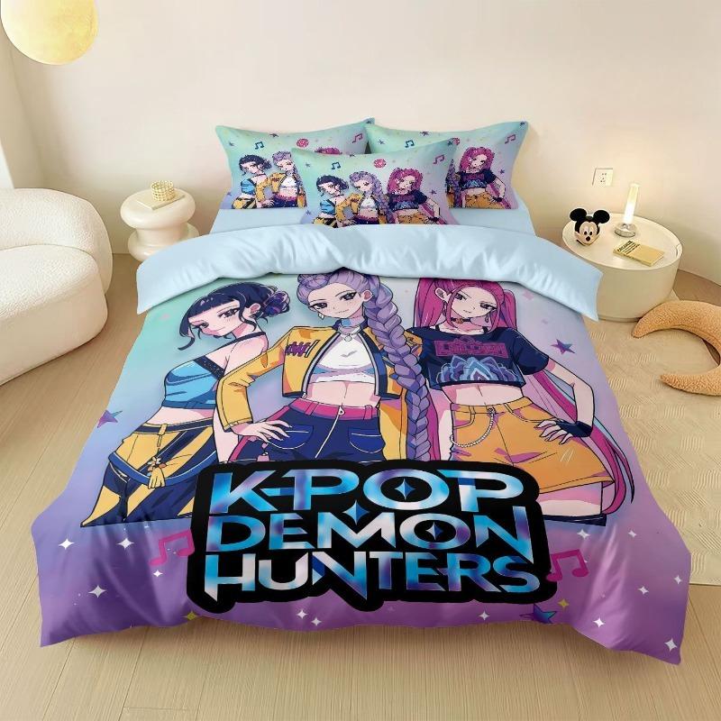 KPop Мисливці на Демонів Румі Аніме Двовимірний Набір з Чотирьох Предметів Студентський Гуртожиток М який та Зручний Комплект з Підковдри та Простирадла 1.5m Bed Set of 4
KPop Мисливці на Демонів Румі Аніме Двовимірний Набір з Чотирьох Предметів Студентський Гуртожиток М який та Зручний Комплект з Підковдри та Простирадла 1.5m Bed Set of 4