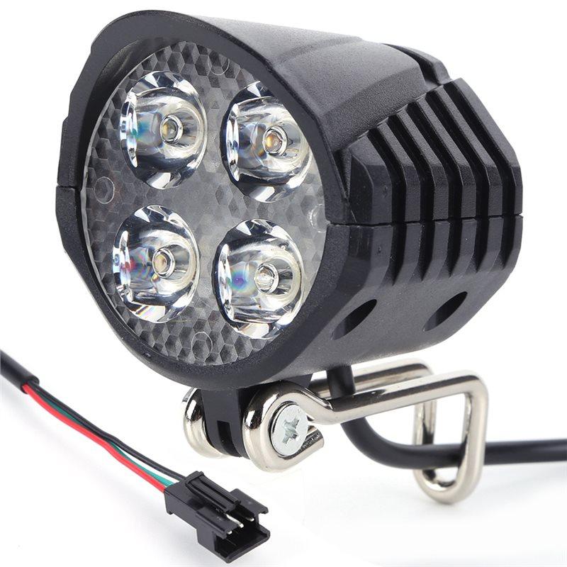 A34R High Power 18W LED Electric Bicycle Bike Light With Horn, Waterproof IPX5 Rating For E-Bikes чёрный
A34R High Power 18W LED Electric Bicycle Bike Light With Horn, Waterproof IPX5 Rating For E-Bikes чёрный