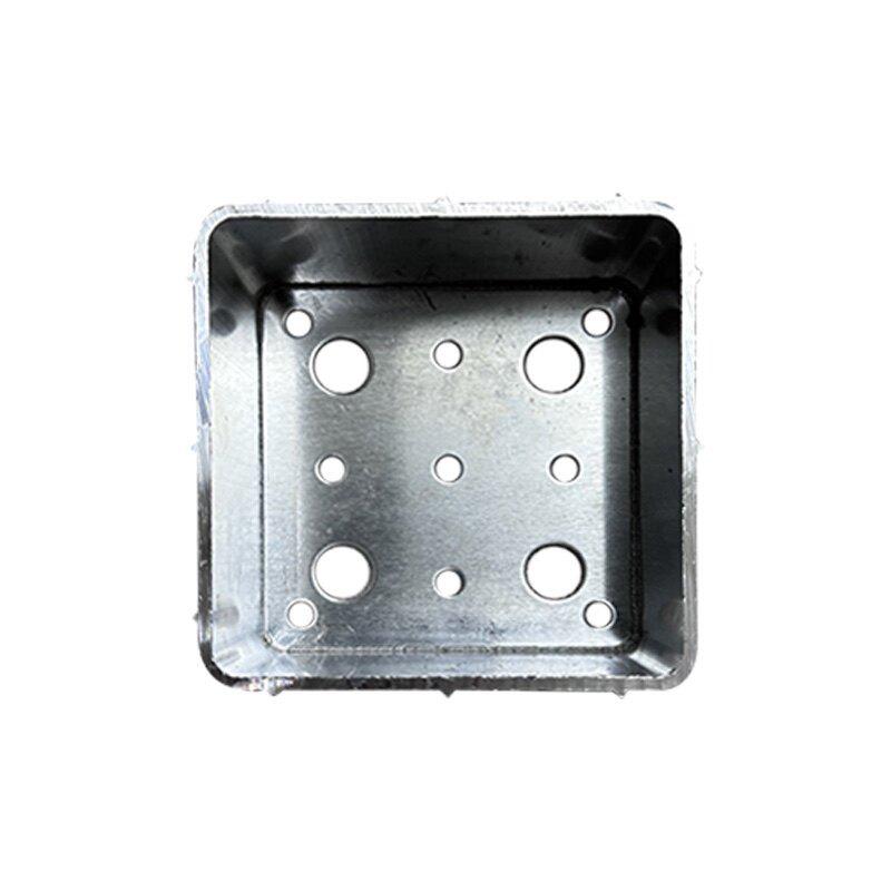 Aluminum Alloy Sunroom Post Foot Bracket for Square Tubes (Sizes: 80, 100, 120, 150) 100×44 Corner Bracket, 1 piece
Aluminum Alloy Sunroom Post Foot Bracket for Square Tubes (Sizes: 80, 100, 120, 150) 100×44 Corner Bracket, 1 piece