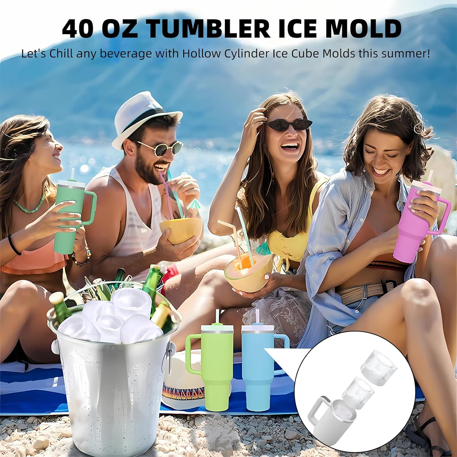 4 Grids Ice Cup Mold Silicone For Stanley Water Cup Large Capacity Ice Grid Ice Making Mold Creative Easy Release Tray серый
4 Grids Ice Cup Mold Silicone For Stanley Water Cup Large Capacity Ice Grid Ice Making Mold Creative Easy Release Tray серый