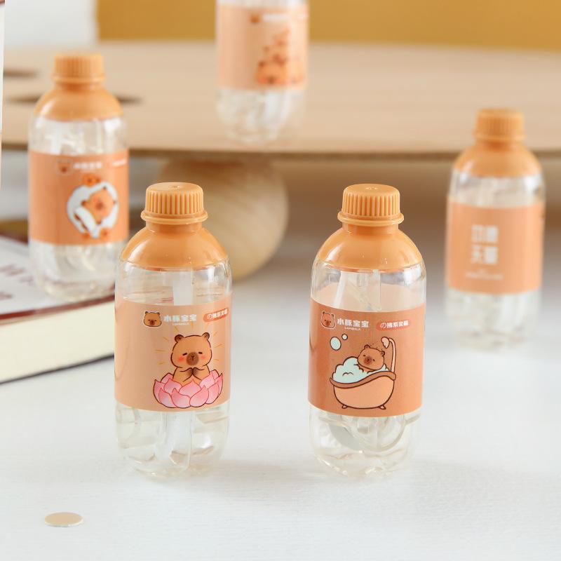 5 шт. Милая капибара мультяшный белый корректор корректирующая лента портативная студенческая канцелярия подарок школьные офисные принадлежности 5Pcs