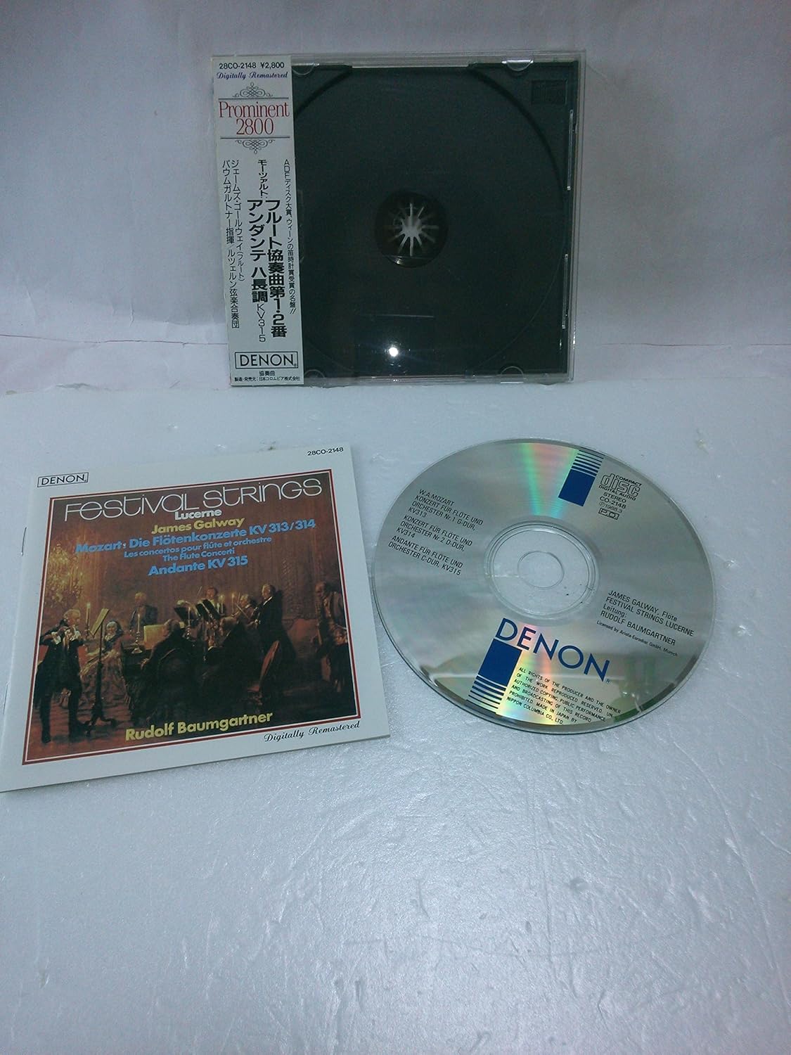 CD - Mozart: Flute Concerto No. 1 and No 28CO2148 Japan Soul/Funk Used
CD - Mozart: Flute Concerto No. 1 and No 28CO2148 Japan Soul/Funk Used