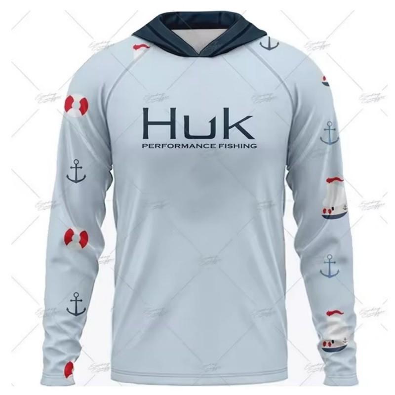 HUK Long-sleeved Hooded Fishing Suit With UV Sun Protection UPF50 + Luya 6XL
HUK Long-sleeved Hooded Fishing Suit With UV Sun Protection UPF50 + Luya 6XL
