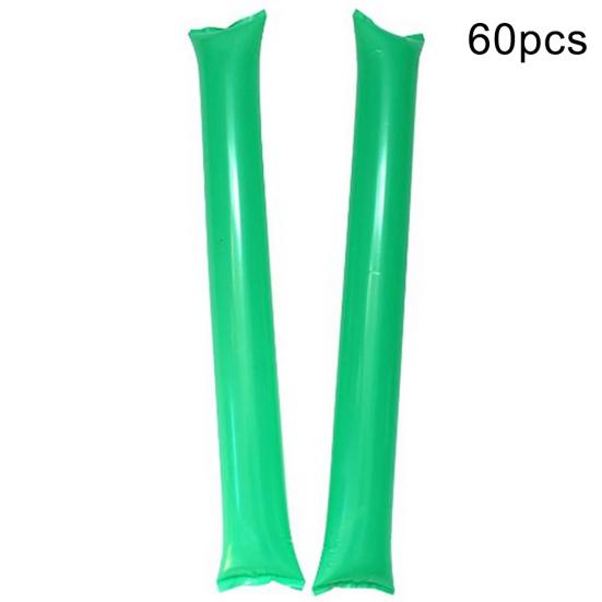 60Pcs Inflatable Bam Bam Thunder Sticks Cheer Bar Sticks Concert Party Favors 60pcs зелёный
60Pcs Inflatable Bam Bam Thunder Sticks Cheer Bar Sticks Concert Party Favors 60pcs зелёный