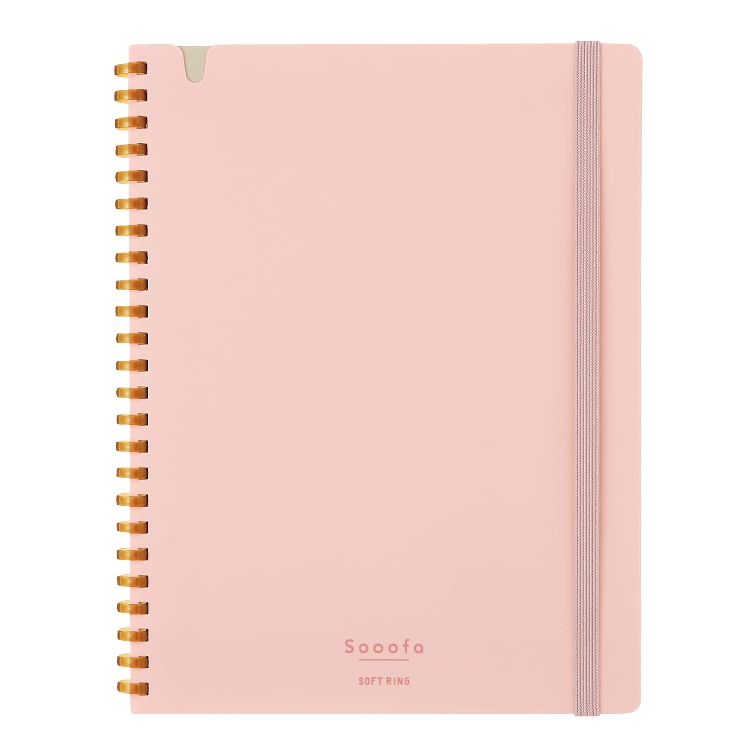 KOKUYO Sooofa Soft Ring 4mm Notebook, A5, Irregular, Grid, Peach, SV738S4-P
KOKUYO Sooofa Soft Ring 4mm Notebook, A5, Irregular, Grid, Peach, SV738S4-P