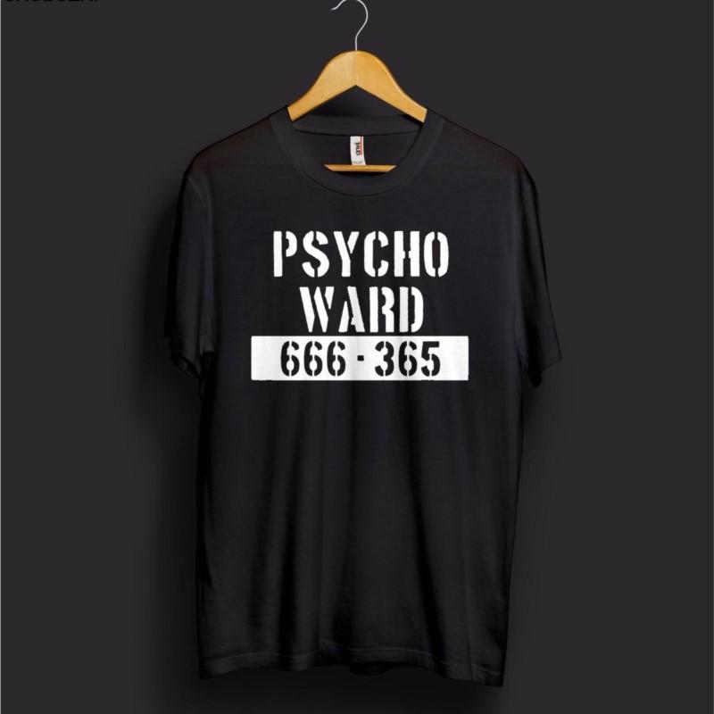 Brand cotton New T Shirt Man Cotton Psycho Ward T Shirt Top Halloween 666 Alcatraz Movie Mental Asylum Prison Orange TShirt 4XL
Brand cotton New T Shirt Man Cotton Psycho Ward T Shirt Top Halloween 666 Alcatraz Movie Mental Asylum Prison Orange TShirt 4XL