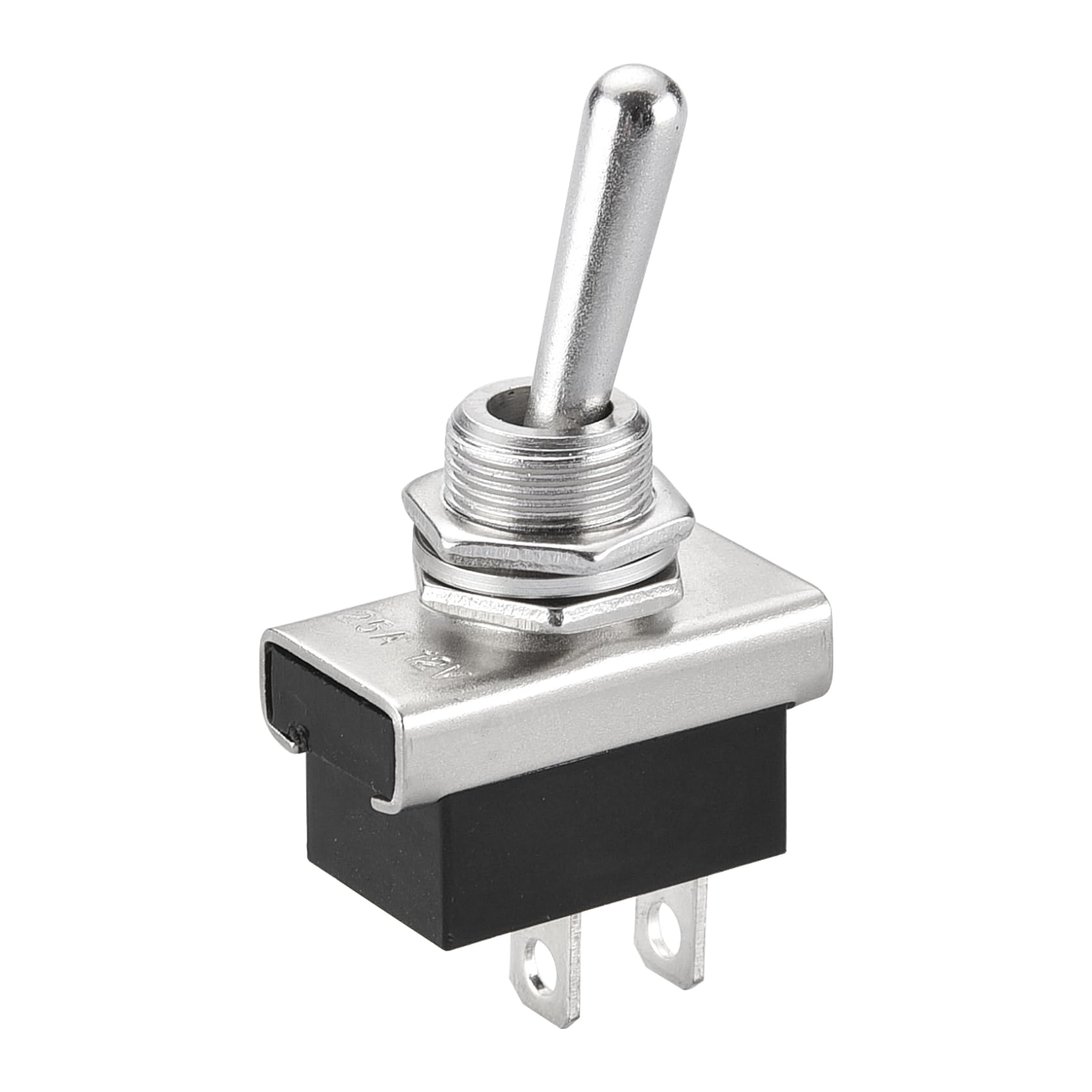 Heschen Metal Toggle Switch Flick Flip 12V 25A,KN3D-101, On/Off 2 Position 2 Pin for Car Dash Light
Heschen Metal Toggle Switch Flick Flip 12V 25A,KN3D-101, On/Off 2 Position 2 Pin for Car Dash Light
