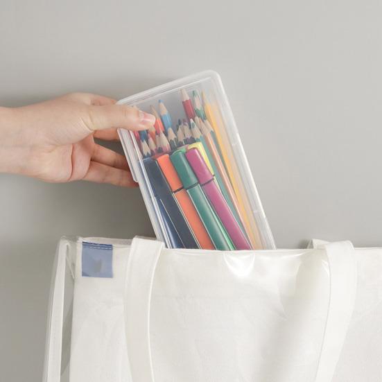 Yousheng Transparent Stationery Box Pencil Case with Snap-Tight Lid Dustproof Large Capacity Stackable Pencil Holder Storage Container
Yousheng Transparent Stationery Box Pencil Case with Snap-Tight Lid Dustproof Large Capacity Stackable Pencil Holder Storage Container