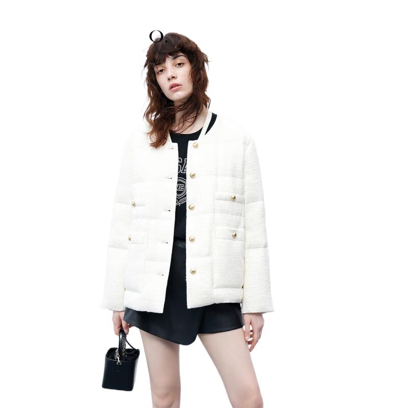 MO&Co. Women s Textured Duck Down Baseball Jacket S (160)
MO&Co. Women s Textured Duck Down Baseball Jacket S (160)