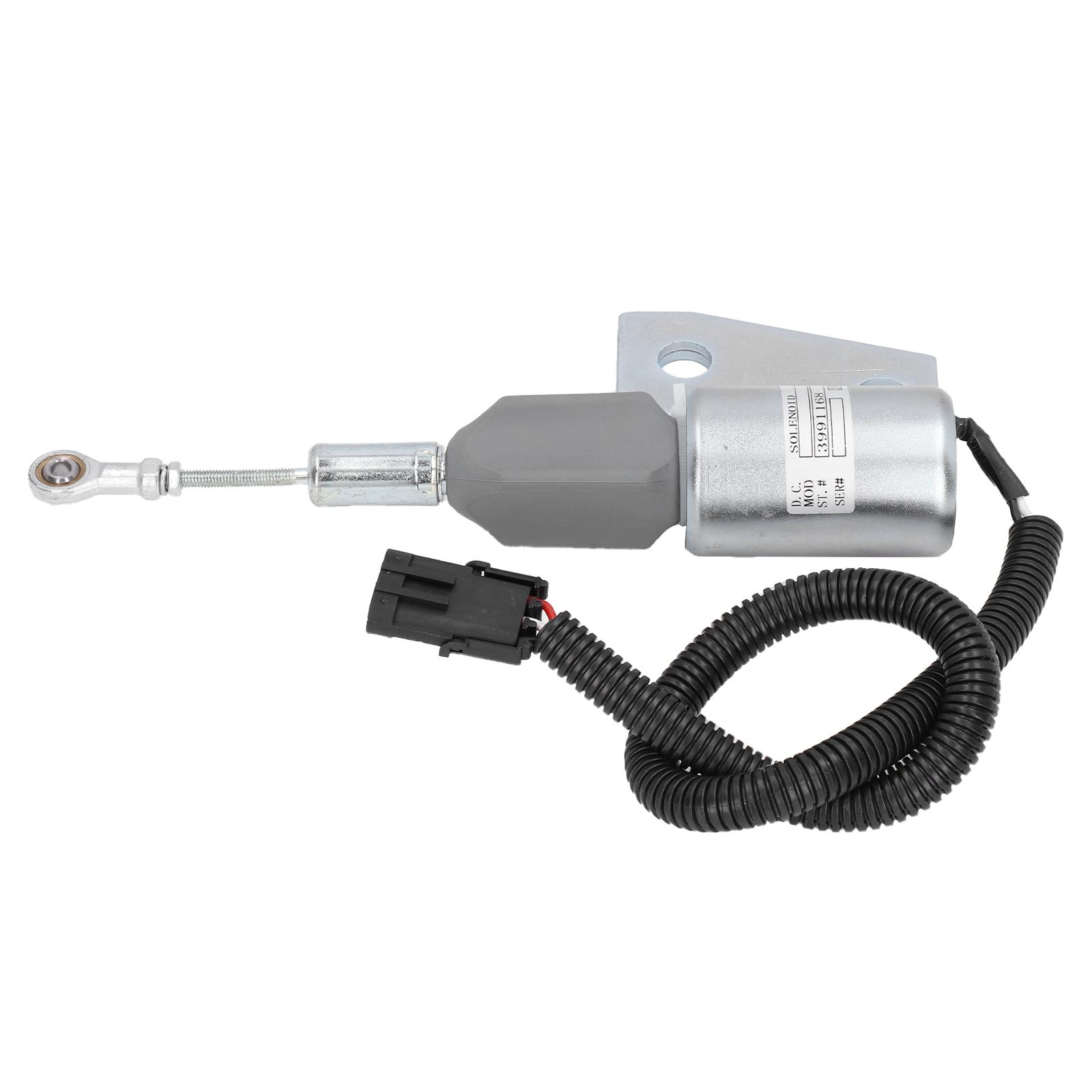 Соленоїдний клапан зупинки палива, аксесуар для зупинки двигуна, 24 В TOSD03031 для Cummins 3991168
Соленоїдний клапан зупинки палива, аксесуар для зупинки двигуна, 24 В TOSD03031 для Cummins 3991168