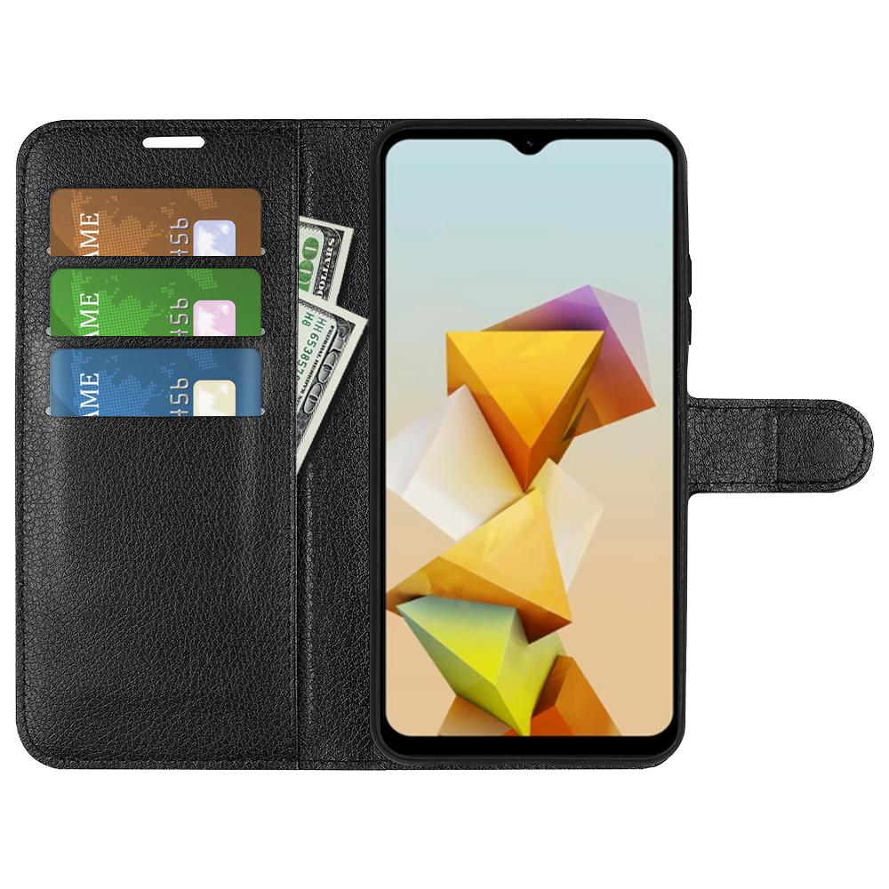 For ZTE Blade A73 5G PU Leather Case Litchi Texture Stand Phone Cover with Card Holder Black
For ZTE Blade A73 5G PU Leather Case Litchi Texture Stand Phone Cover with Card Holder Black