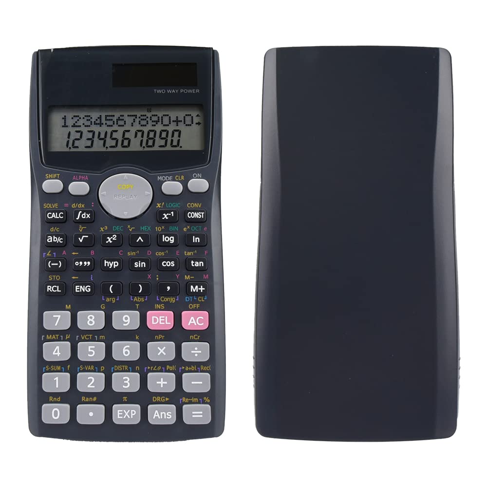 Scientific 12 Dual Power Statistical 2 Digit Equipped with Solar Battery Calculator, Digit, Supply, Solar, Multifunction, Vector, Calculation, LCD, чорний
Scientific 12 Dual Power Statistical 2 Digit Equipped with Solar Battery Calculator, Digit, Supply, Solar, Multifunction, Vector, Calculation, LCD, чорний