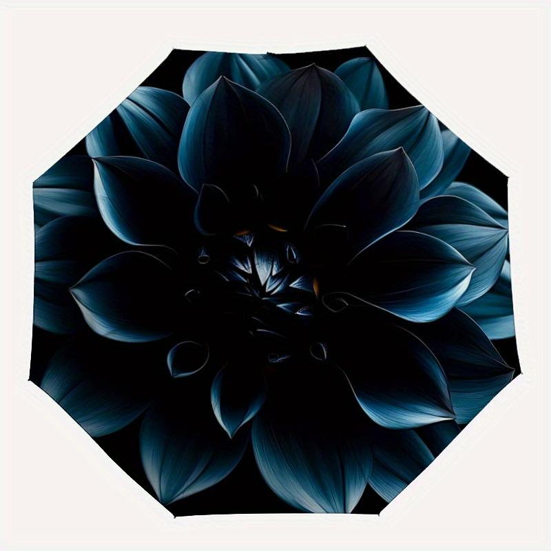 1pc Black Dahlia Automatic Open/close Folding Umbrella, Compact Portable Travel Umbrella,Durable Construction yy250814202
1pc Black Dahlia Automatic Open/close Folding Umbrella, Compact Portable Travel Umbrella,Durable Construction yy250814202