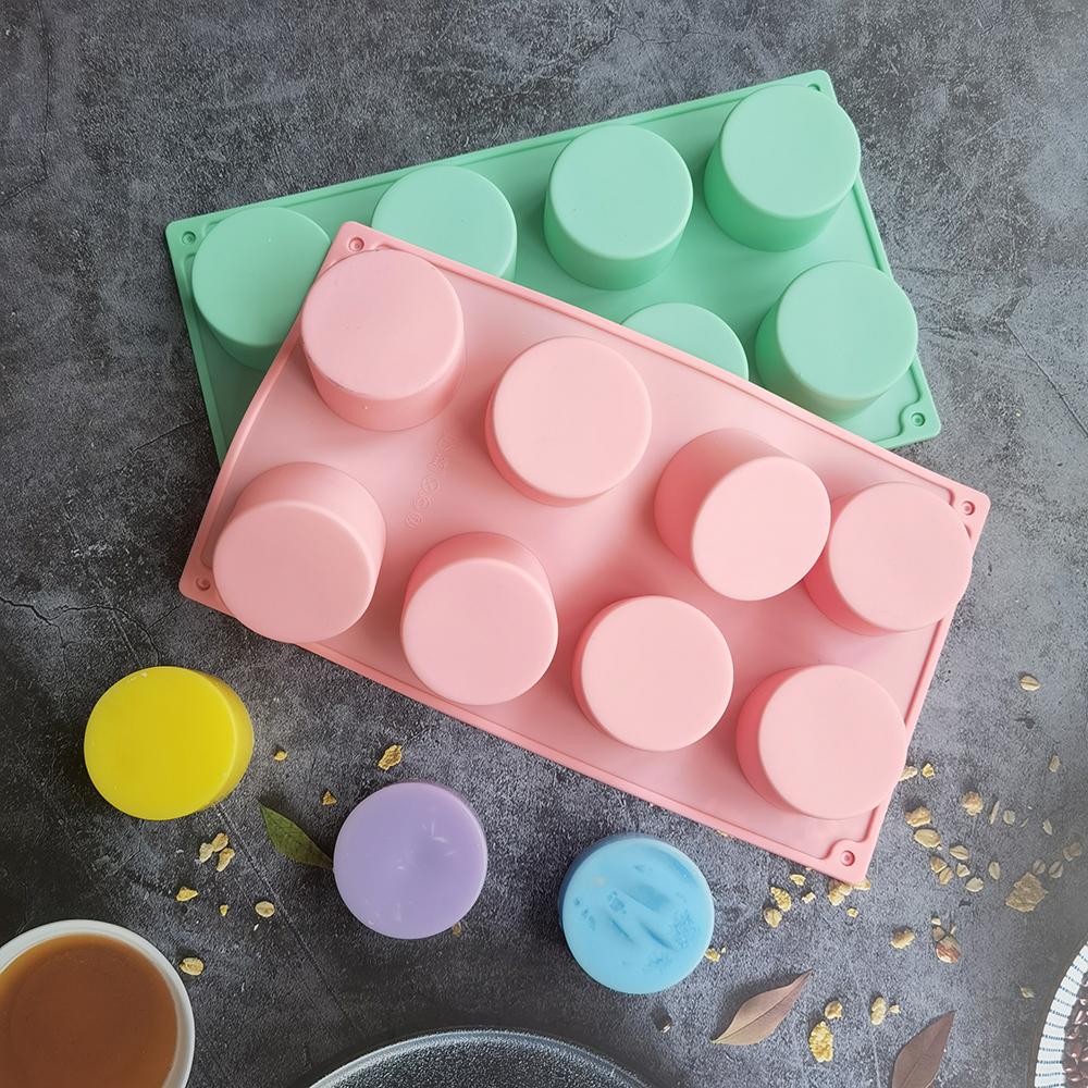 8 Cavity Cylindrical Silicone Cup Cake Mold for Chocolate Mousse Bread Jelly Pudding Ice Cream Dessert Bakeware Decorating
8 Cavity Cylindrical Silicone Cup Cake Mold for Chocolate Mousse Bread Jelly Pudding Ice Cream Dessert Bakeware Decorating