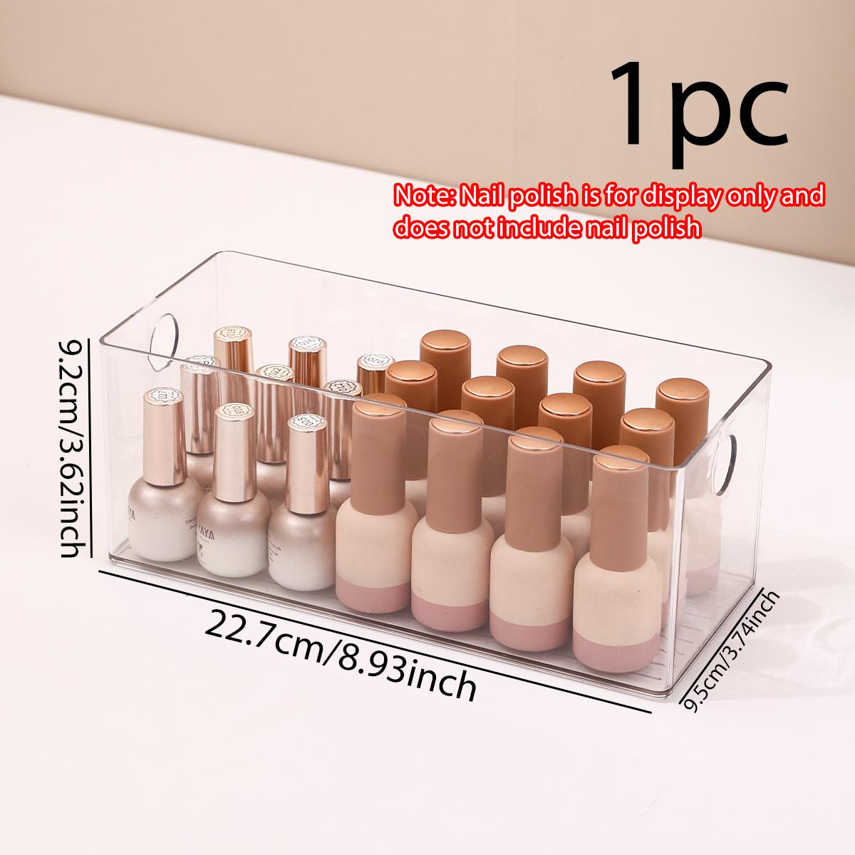1pc/2pcs/3pcs acrylic stackable nail polish storage box round-hole drawer type for cosmetics nail art decorations storage
1pc/2pcs/3pcs acrylic stackable nail polish storage box round-hole drawer type for cosmetics nail art decorations storage