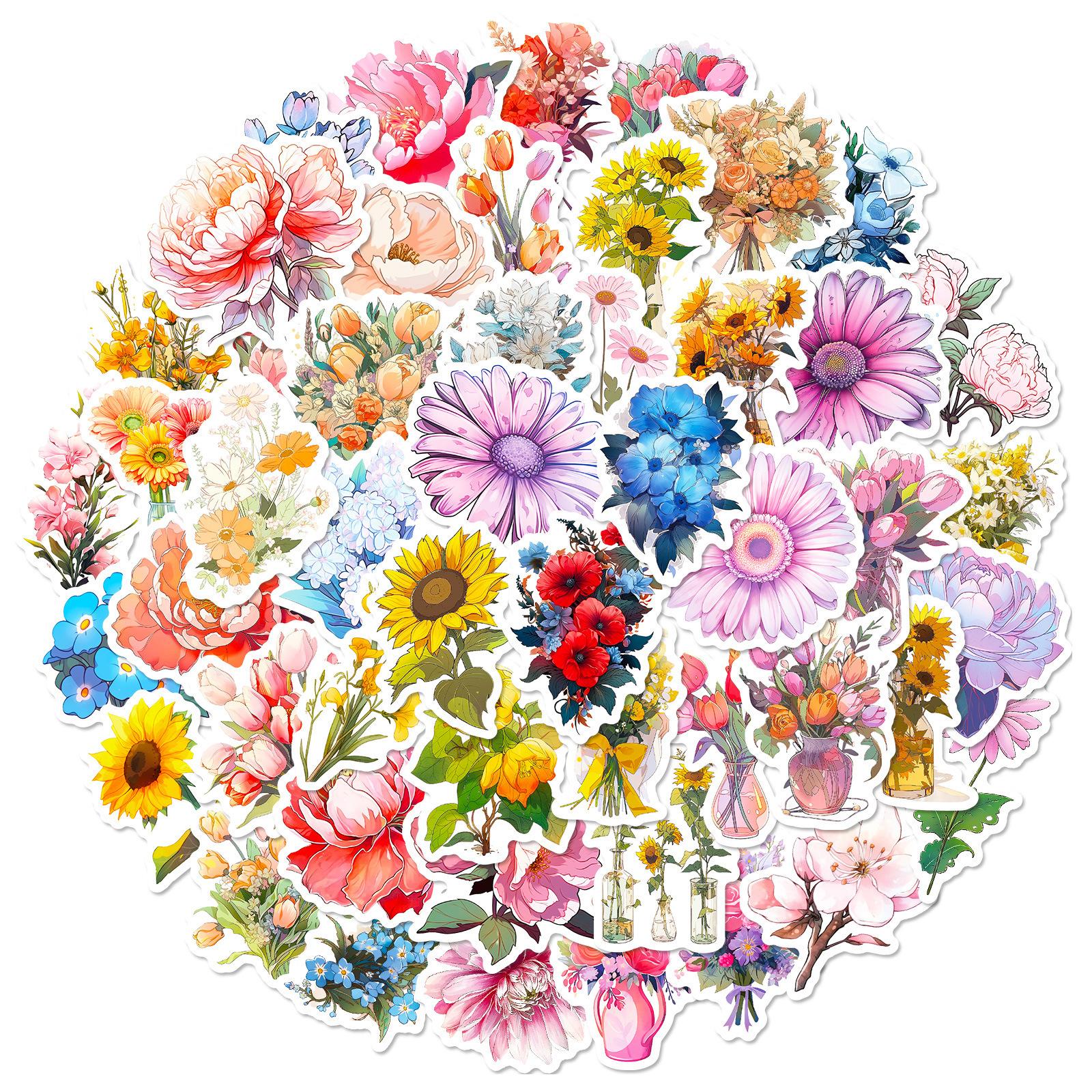 50 Sheets Of Flower Series Plant Flowers Rich Flowers In The World Various Flowers Stickers Hand Account Decorative Stickers
50 Sheets Of Flower Series Plant Flowers Rich Flowers In The World Various Flowers Stickers Hand Account Decorative Stickers