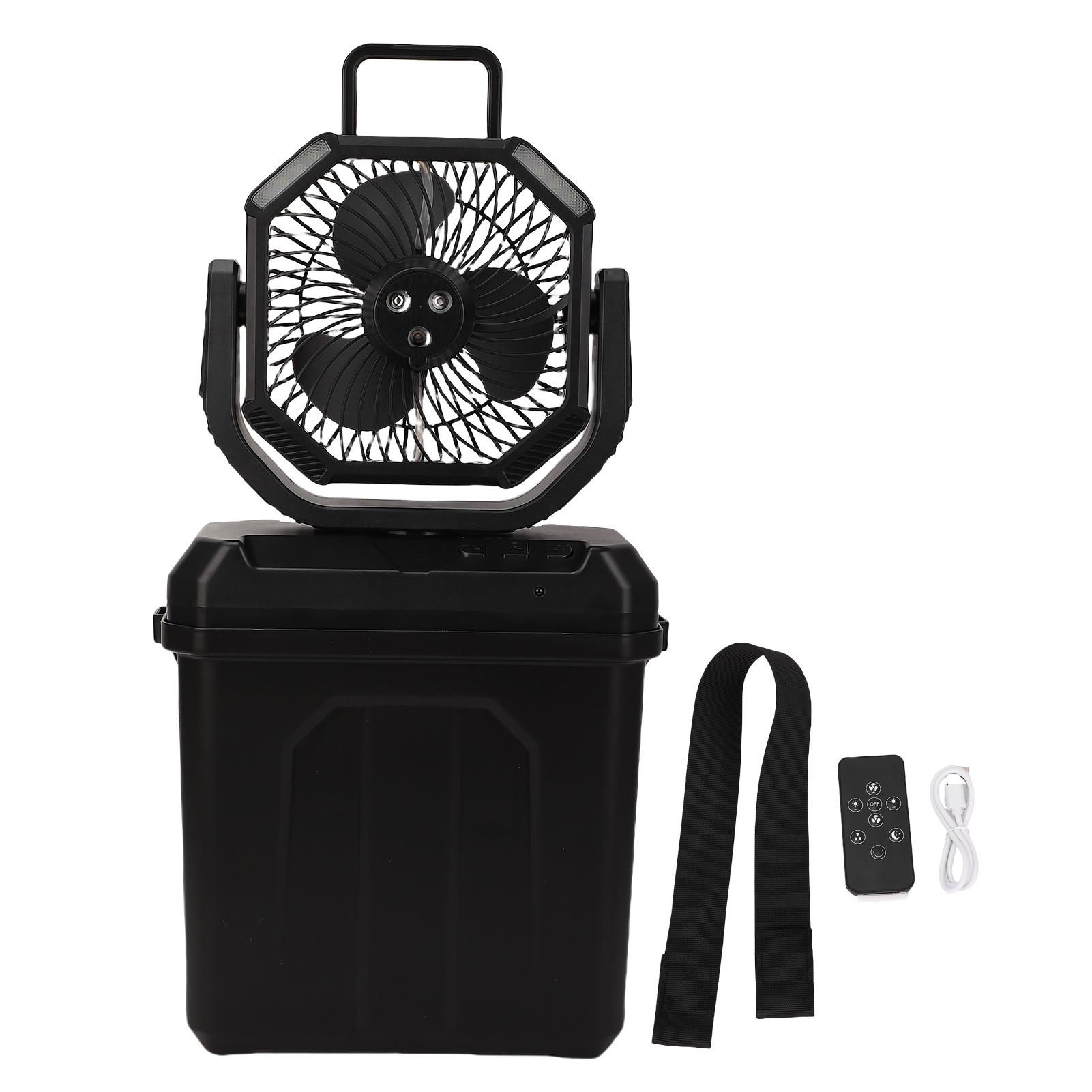 Portable Misting Fan with 6L Bucket LED Light Remote Control USB Rechargeable Cooling Fan 4 Gears
Portable Misting Fan with 6L Bucket LED Light Remote Control USB Rechargeable Cooling Fan 4 Gears