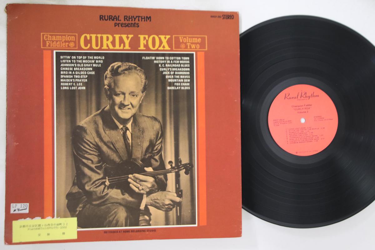 LP Record CURLY FOX - Champion Fiddler Volume 2 RRCF252 RURAL RHYTHM 1972 US Country Used
LP Record CURLY FOX - Champion Fiddler Volume 2 RRCF252 RURAL RHYTHM 1972 US Country Used