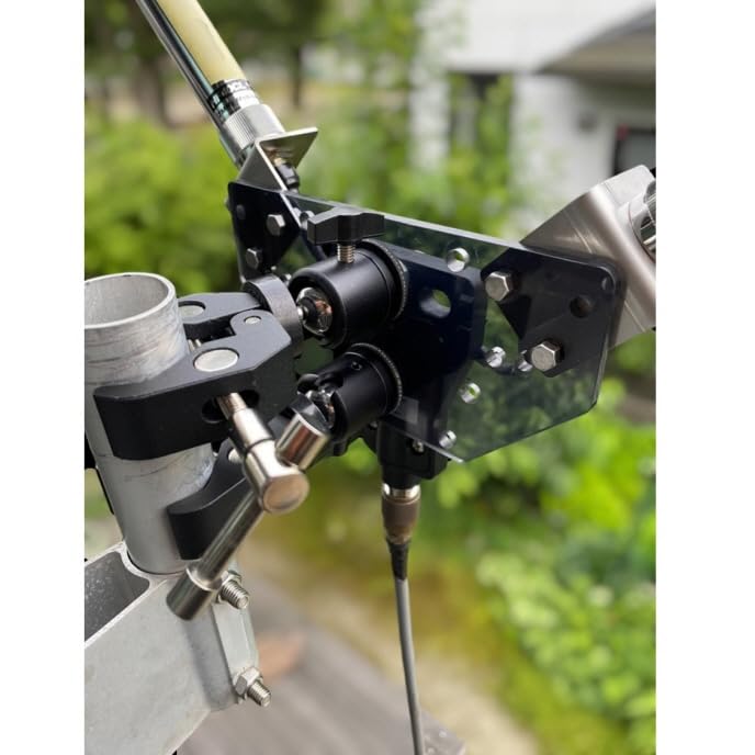 clamp dipole base for mobile antenna body made of weight reduced by MAV-2WP/QC (quick type) V-shaped use.Main polycarbonate, 30%.
clamp dipole base for mobile antenna body made of weight reduced by MAV-2WP/QC (quick type) V-shaped use.Main polycarbonate, 30%.