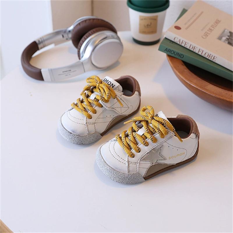 New Autumn Children Shoes Leather Breathable Kids Casual Shoes Star Non-slip Fashion Toddler Girls Boys Sneakers 23-33 23(insole 14.5 cm) бежевый
New Autumn Children Shoes Leather Breathable Kids Casual Shoes Star Non-slip Fashion Toddler Girls Boys Sneakers 23-33 23(insole 14.5 cm) бежевый