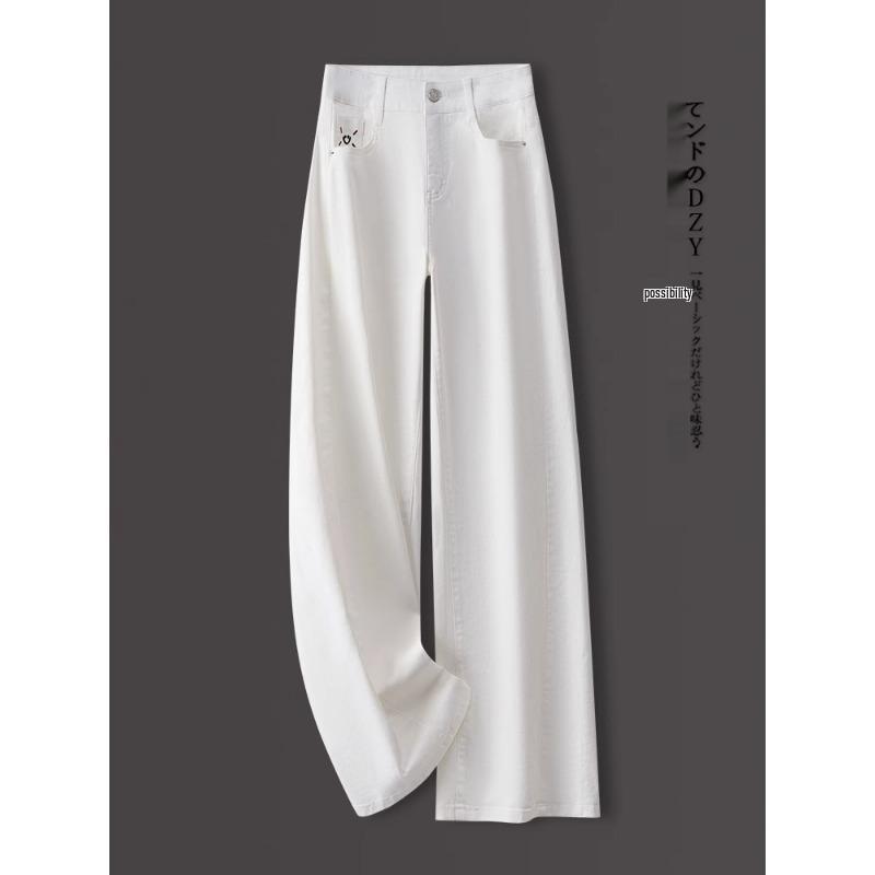 Women s High-Waist White Wide-Leg Jeans - Spring/Autumn 2025 Slimming Straight-Leg Design 27/M for 95-105 jin
Women s High-Waist White Wide-Leg Jeans - Spring/Autumn 2025 Slimming Straight-Leg Design 27/M for 95-105 jin