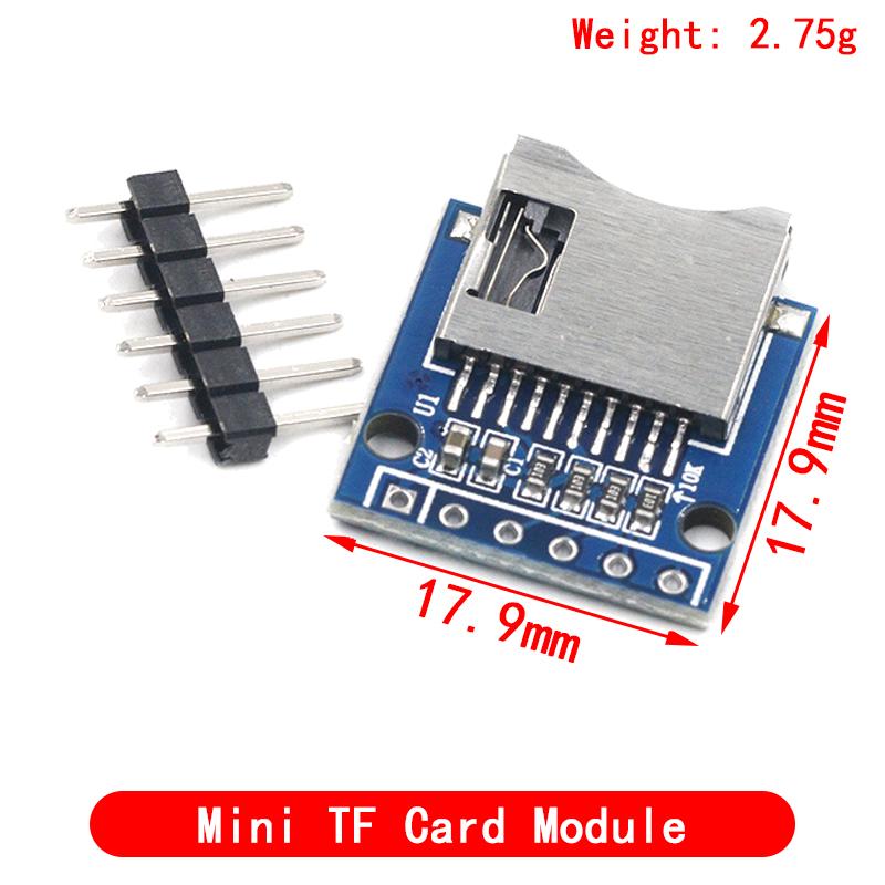 Плата розширення пам’яті Micro SD D1 Mini TF Card Module Mini Micro SD TF Card Memory Shield Module with Pins for Arduino ARM AVR
Плата розширення пам’яті Micro SD D1 Mini TF Card Module Mini Micro SD TF Card Memory Shield Module with Pins for Arduino ARM AVR