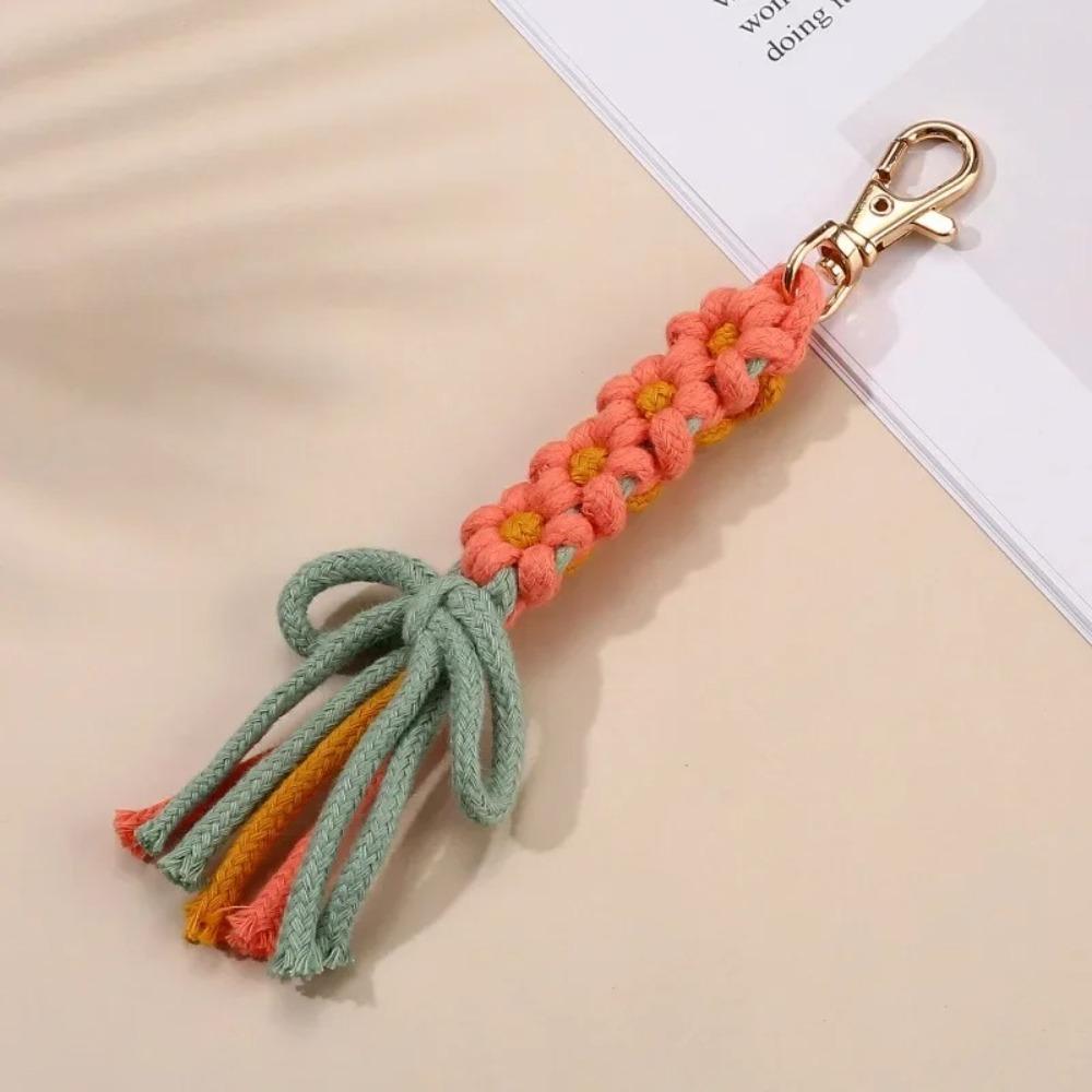 Cute Cotton Rope Key Chains Handmade Multi-purpose Colorful Braided Keychain Large Zipper Puller Women Bag Charm Pendant помаранчевий
Cute Cotton Rope Key Chains Handmade Multi-purpose Colorful Braided Keychain Large Zipper Puller Women Bag Charm Pendant помаранчевий