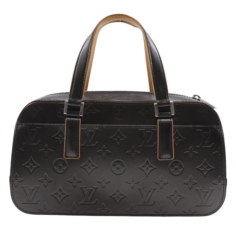 LOUIS VUITTON Shelton Handbag M55172 Noir black Monogram mat Women Used
LOUIS VUITTON Shelton Handbag M55172 Noir black Monogram mat Women Used
