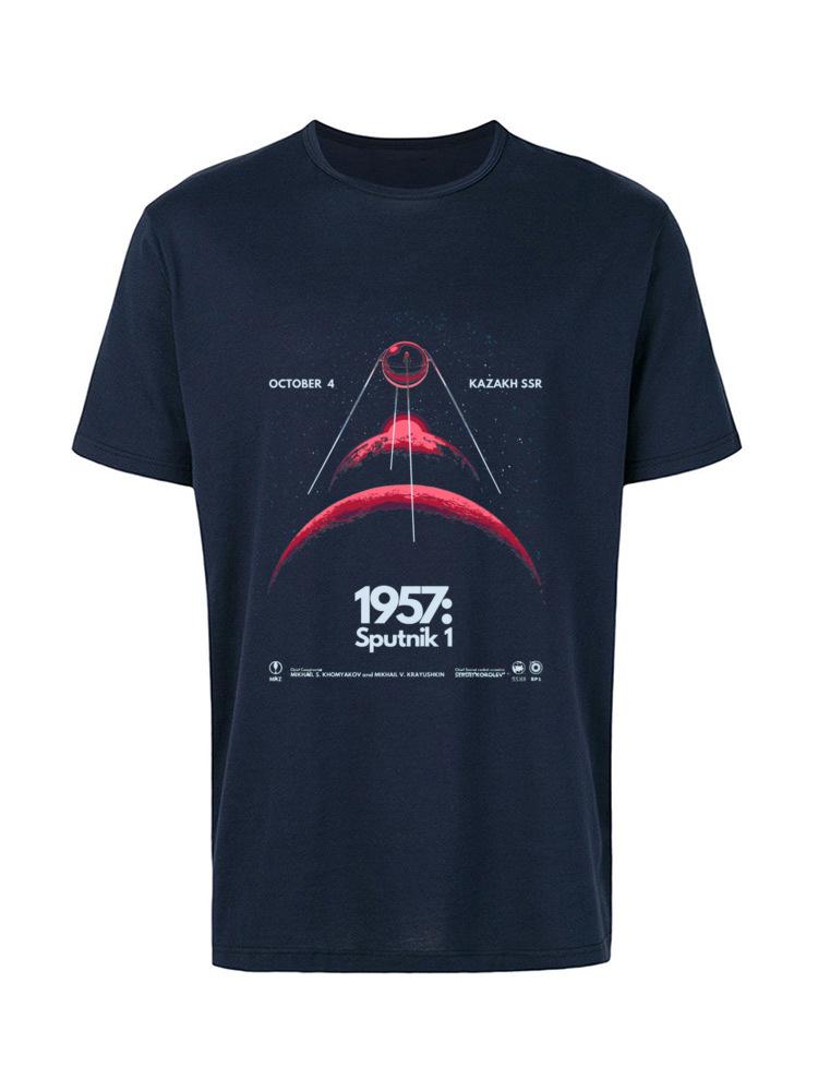 Soviet Sputnik Artificial Satellite Space T Shirts Father Tee Shirts 2019 Newest 100% Cotton Fabric Men Top T-shirts Customized 4XL
Soviet Sputnik Artificial Satellite Space T Shirts Father Tee Shirts 2019 Newest 100% Cotton Fabric Men Top T-shirts Customized 4XL