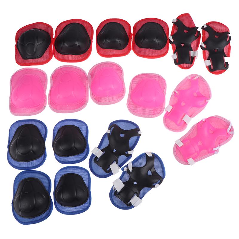 6Pcs/Set Children Knee Elbow Pads Sets Bicycle Skateboard Wrist Knee Protector розовый
6Pcs/Set Children Knee Elbow Pads Sets Bicycle Skateboard Wrist Knee Protector розовый